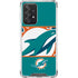 NFL Miami Dolphins Zone Block Galaxy A52 5G Clear Case